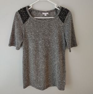 A Pea In The Pod Beaded Maternity Top